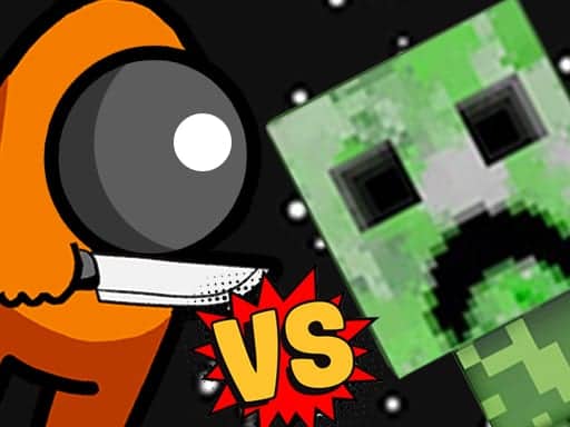 Screenshot van Among vs Creeper