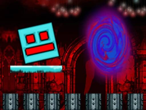 Geometry Dash Horror - Gratis 1001 Online Spelletjes Spelen