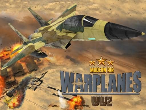 Screenshot van Modern Air Warplane WW2