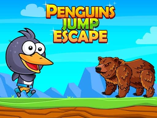 Screenshot van Penguins Jump Escape