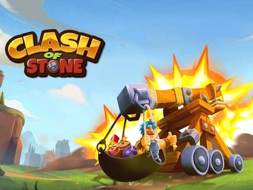 Screenshot van Clash of Stone