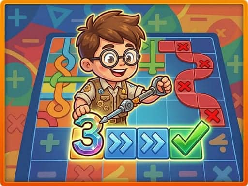 Screenshot van Math Master