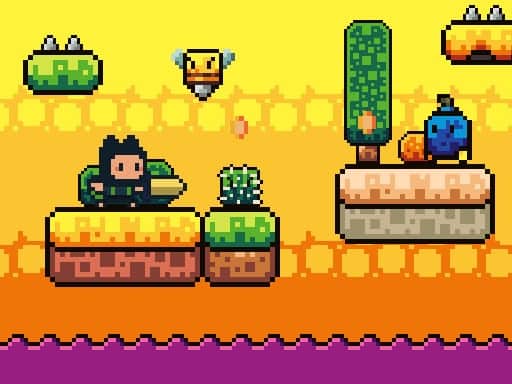 Screenshot van Super Steve Adventure