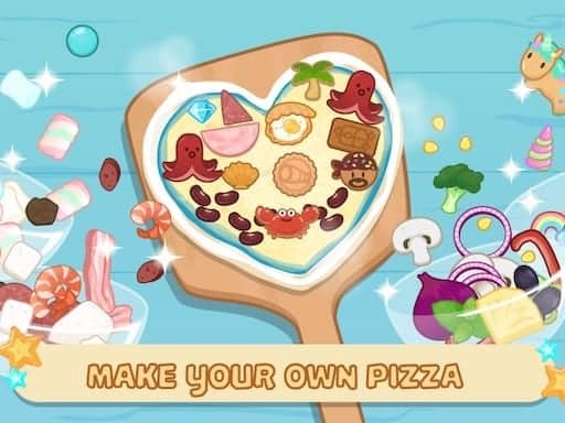 Screenshot van Pizza Maker