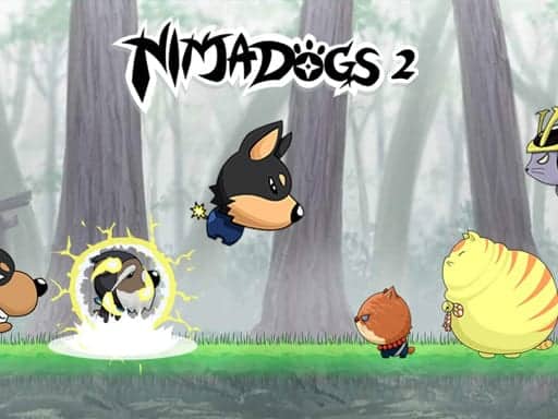 Screenshot van Ninja Dogs 2