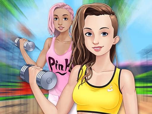 Screenshot van Fitness Girls Dress Up