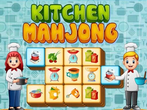 Screenshot van Kitchen Mahjong