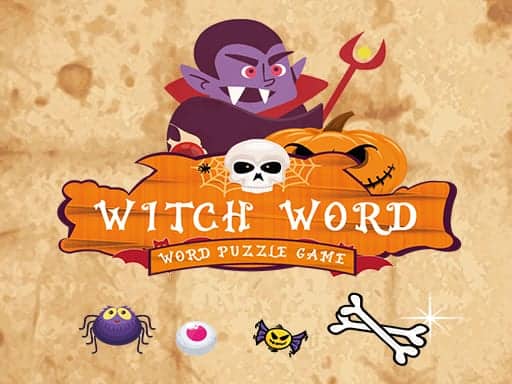 Screenshot van Witch Word:Halloween Puzzel Game