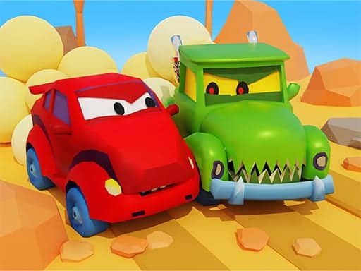 Screenshot van Car Eats Car 3D