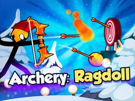 Screenshot van Archery Ragdoll