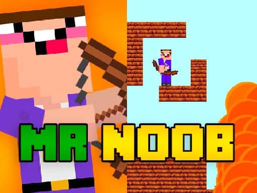 Screenshot van Mr Noob Vs Zombies