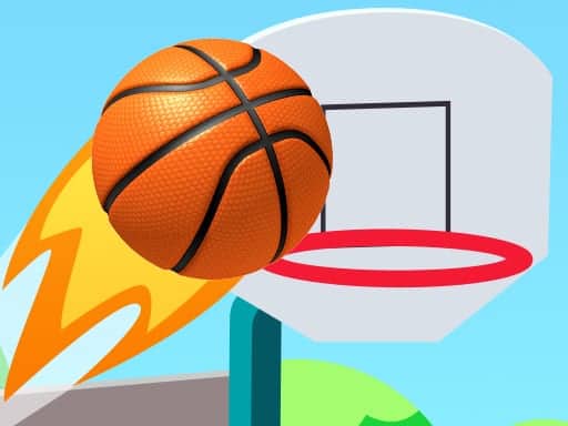 Screenshot van Bounce Dunk Basketball