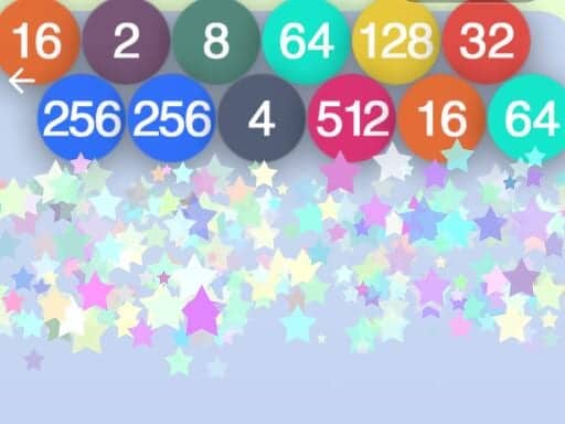 Screenshot van Bubble 2048
