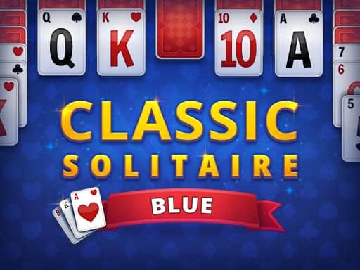 Screenshot van Classic Solitaire Blue