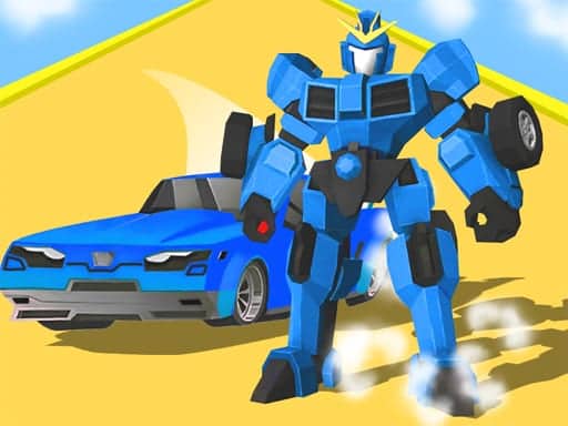 Screenshot van Robot Transform Race