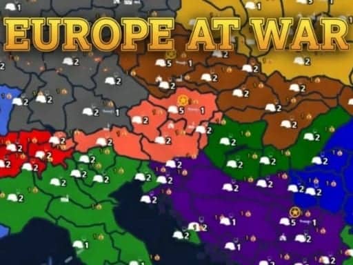 Screenshot van Europe at War