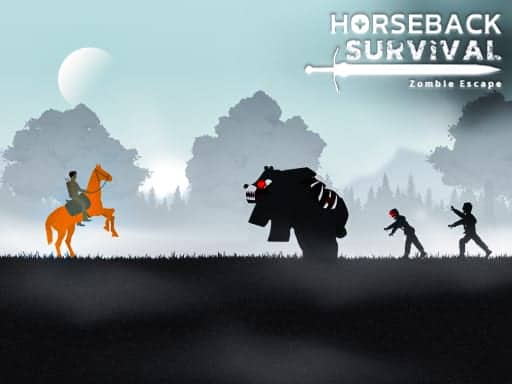 Screenshot van Horseback Survival