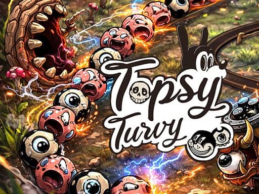Screenshot van Topsy Turvy