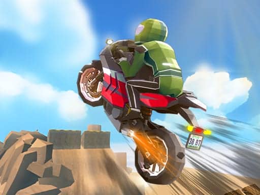 Screenshot van Cartoon Moto Stunt