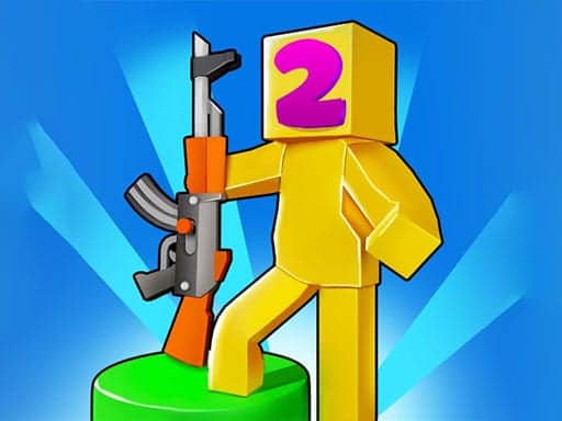Screenshot van Merge Run Battle