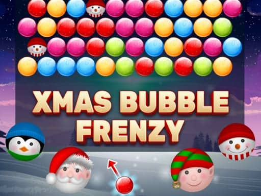 Screenshot van Xmas Bubble Frenzy