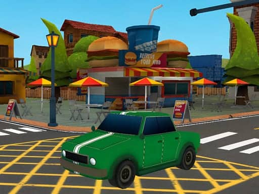 Screenshot van Fun Town Parking
