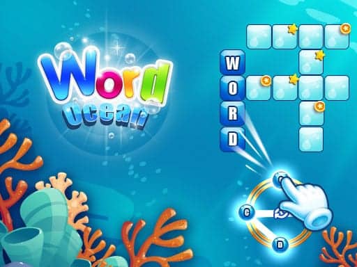 Screenshot van Word Ocean