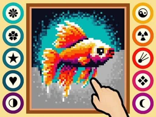 Screenshot van Coloring: Mosaic by Symbols