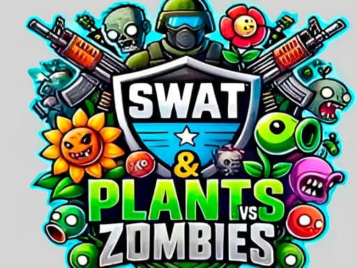 Screenshot van SWAT & Plants vs Zombies
