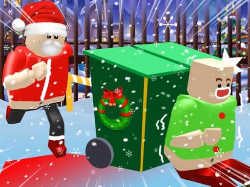 Screenshot van Barry Prison Christmas Adventure