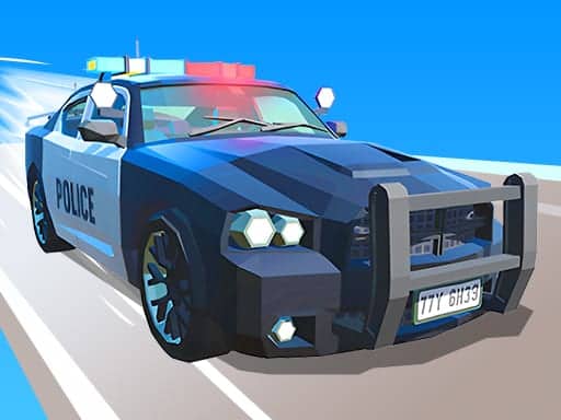 Screenshot van Police Car Line Driving