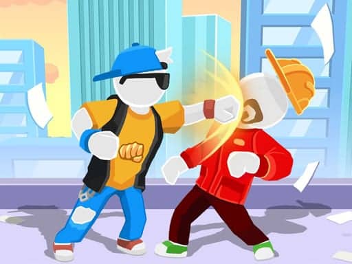 Screenshot van Street Fight Match