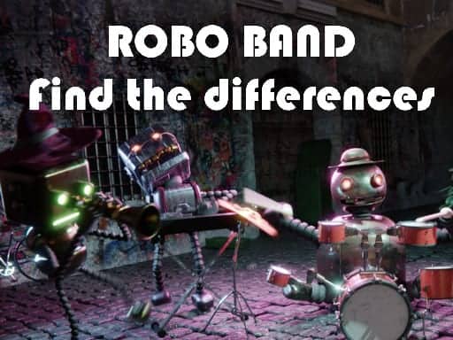 Screenshot van Robot Band - Find the Differences