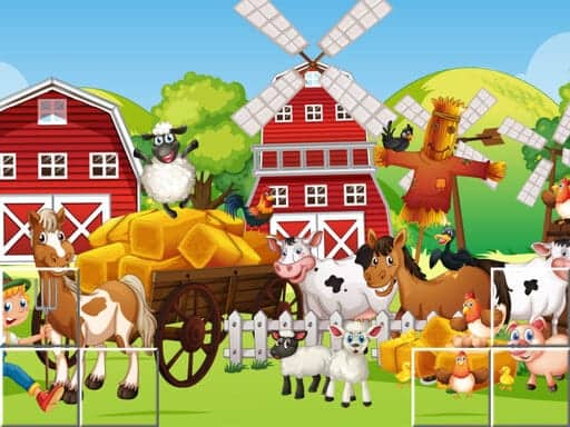 Screenshot van Farm Pic Tetriz