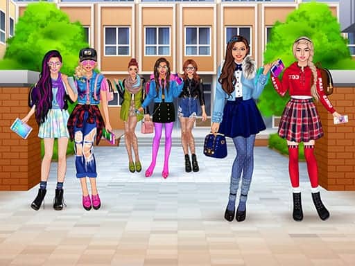 Screenshot van High School BFFs Girls Team