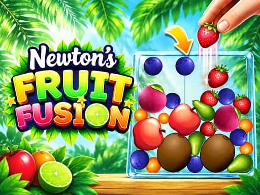 Screenshot van Newton's Fruit Fusion