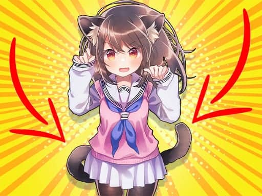 Screenshot van Anigirls Wonderful Clicker