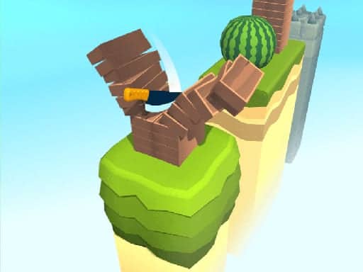 Screenshot van Knife Jump