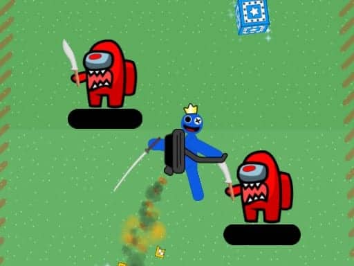 Screenshot van Rainbow Friends Jetpack