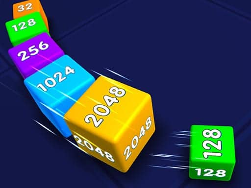 Screenshot van Snake 2048.io
