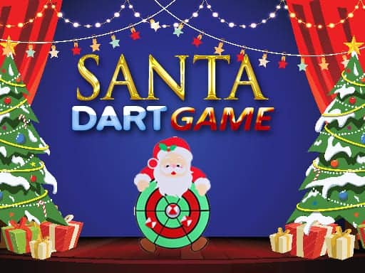 Screenshot van SANTA DART GAME