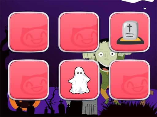 Screenshot van Halloween Memory