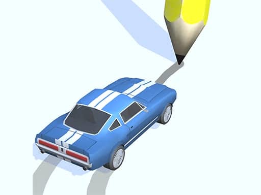 Screenshot van Draw Race io