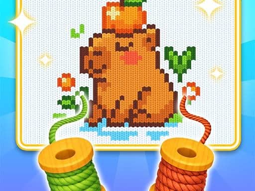 Screenshot van Woolloop! Color Puzzle