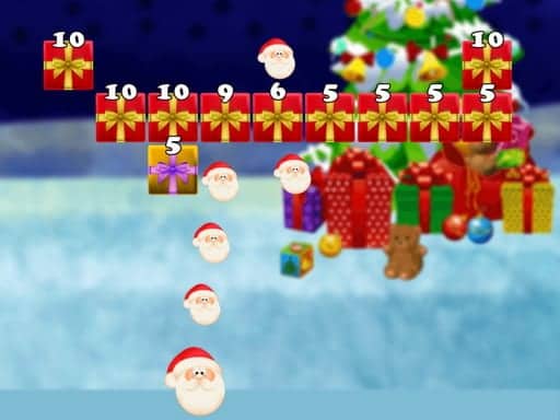 Screenshot van Santa Claus vs Christmas Gifts