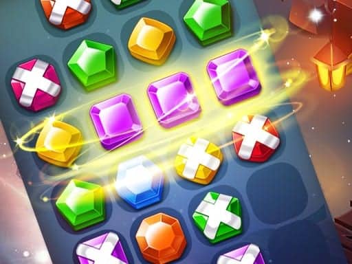 Screenshot van Stickman Jewel Match 3 Master
