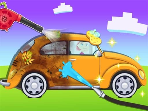 Screenshot van My Little Car Wash