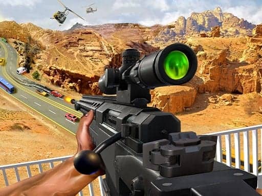 Screenshot van Sniper Combat 3D