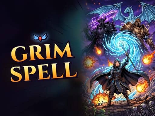 Screenshot van Grim Spell