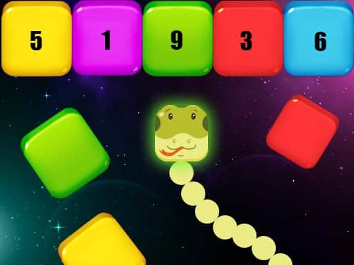 Screenshot van Snake Blocks and Numbers